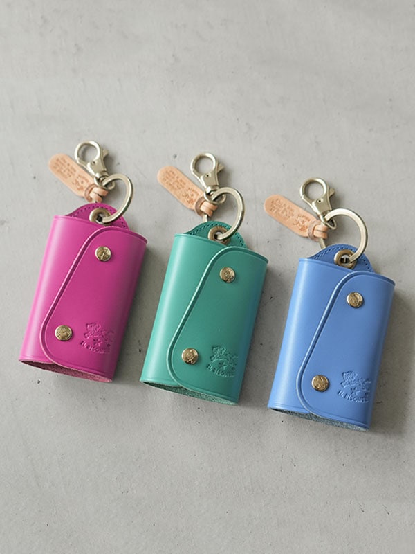 ◇【国内正規販売店】[54222309151]IL BISONTE(イルビゾンテ)キーケース/2022AUTUMN WINTER COLLECTION