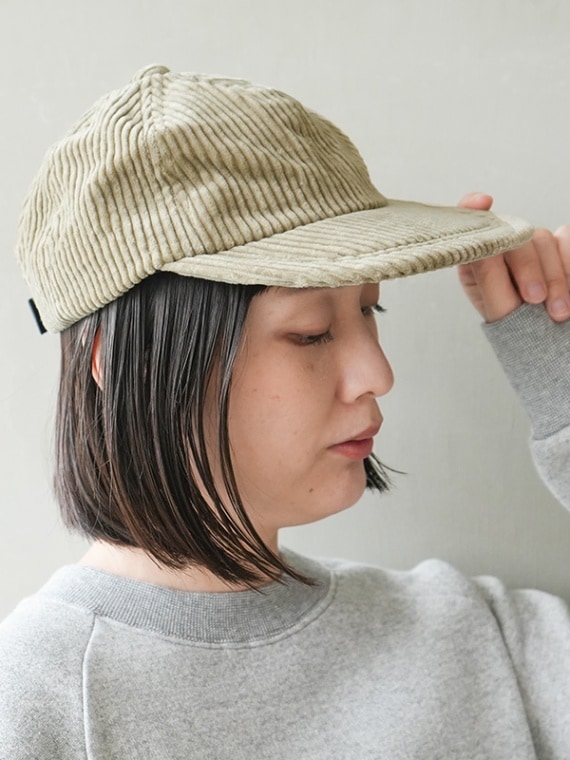 [223-91908]EVCON(エビコン)CORDUROY CAP/コーデュロイキャップ/帽子/キャップ/ユニセックス【メール便対応可】