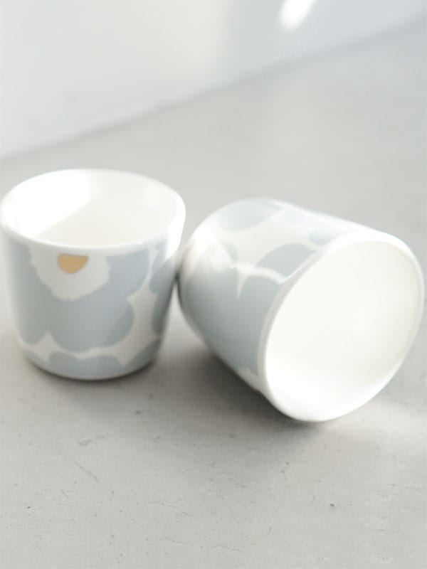 【国内正規販売店】[52229472014]marimekko(マリメッコ)UNIKKO(ウニッコ)コーヒーカップセット/ラテマグセット（ハンドルなし）/ペアカップ/ 2個セット