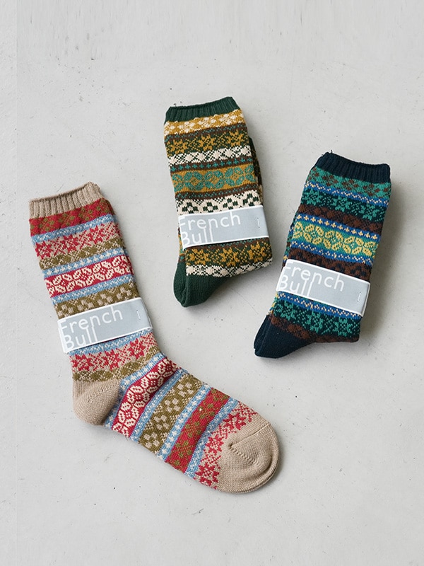 [11-27222]French bull(フレンチブル)オータムソックス/レディース/靴下 【メール便対応可】