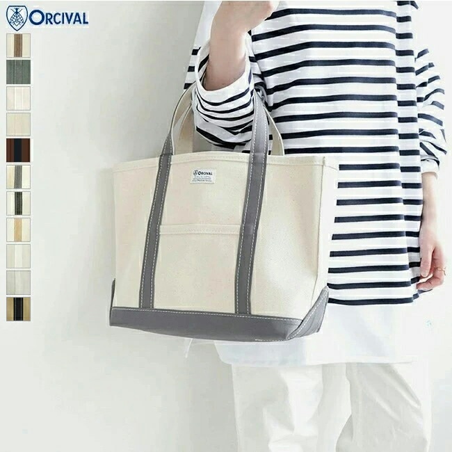 ORCIVAL(オーチバル/オーシバル)24ozキャンバストートバッグ [RC