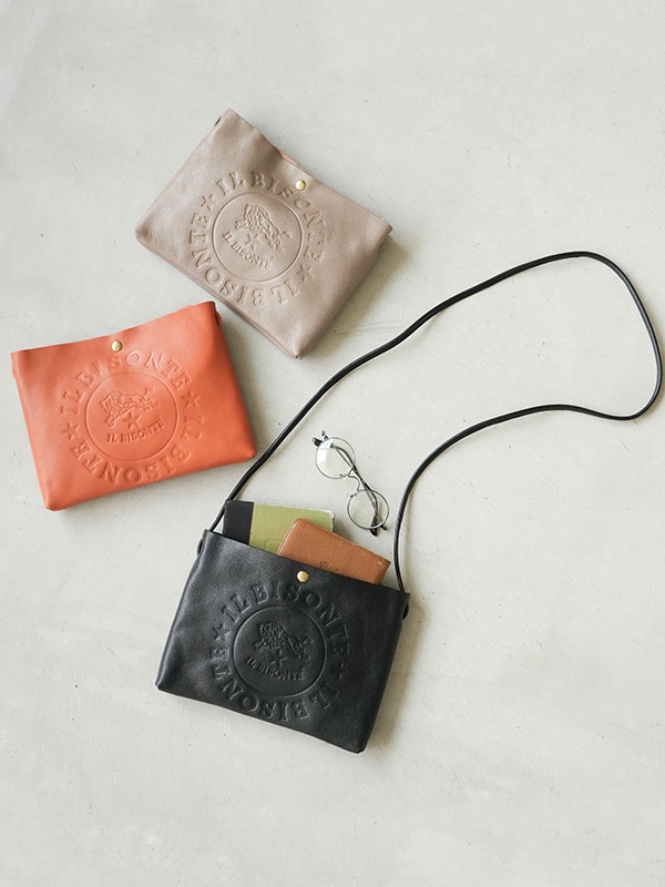 ◇【国内正規販売店】[54232303211] IL BISONTE(イルビゾンテ)クロス