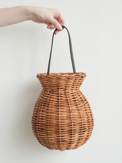 【SALE 50%OFF】[od231-0606]odds(オッズ)ARAROG HYOUTAN(アラログヒョウタンバッグ) ハンドバッグ/カゴバッグ/かごバッグ  セール