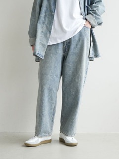 【SALE 50%OFF】tsuzuli(ツヅリ)EZ DENIM 5P PANTS(イージーデニム5ポケットパンツ)/デニム/レディース/メンズ/ユニセックス/ボトムス/ジーンズ セール [TP2201F]