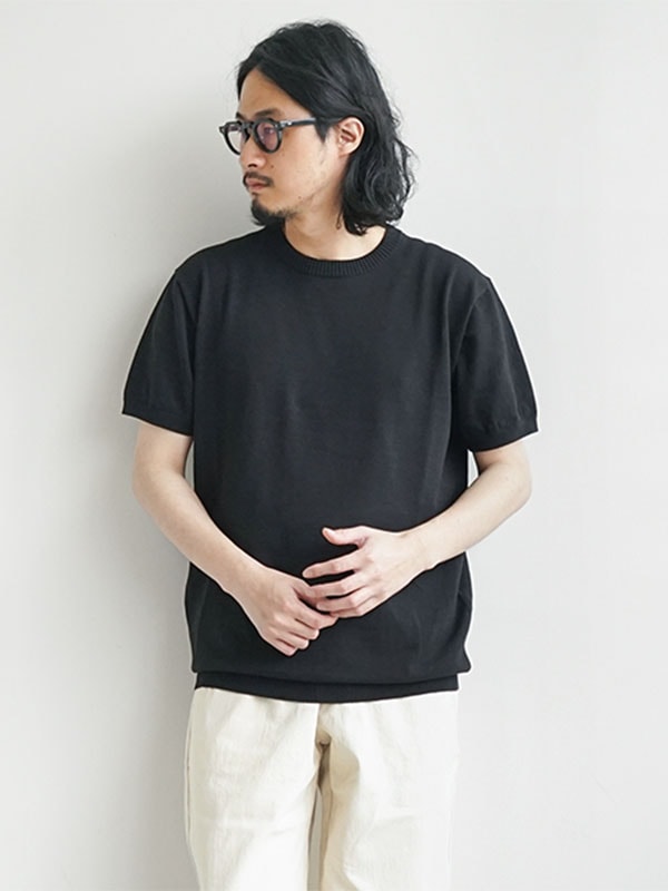 [MC18]MOONCASTLE(ムーンキャッスル)ICE COTTON CREWNECK(アイスコットンクルーネック)