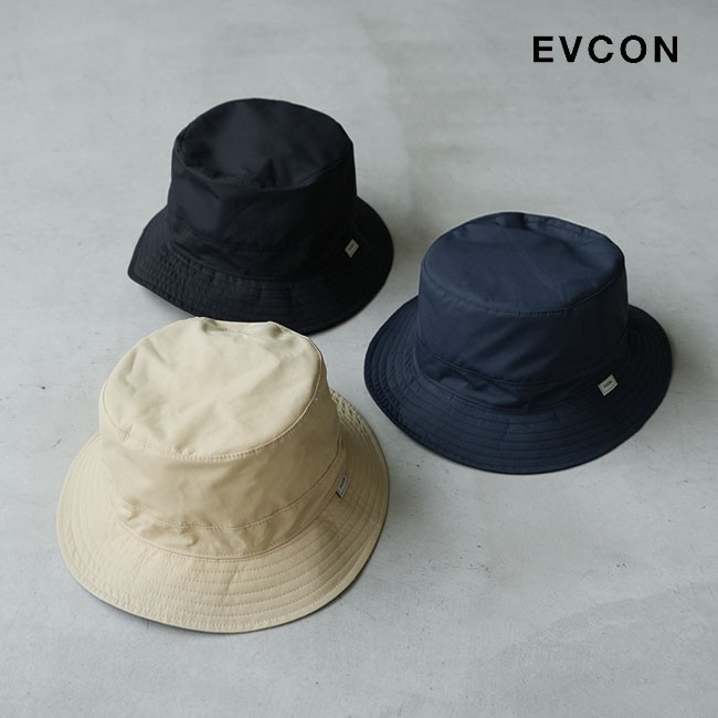 [231-91902]EVCON(エビコン)REVERSIBLE BUCKET HAT(リバーシブルバケットハット)