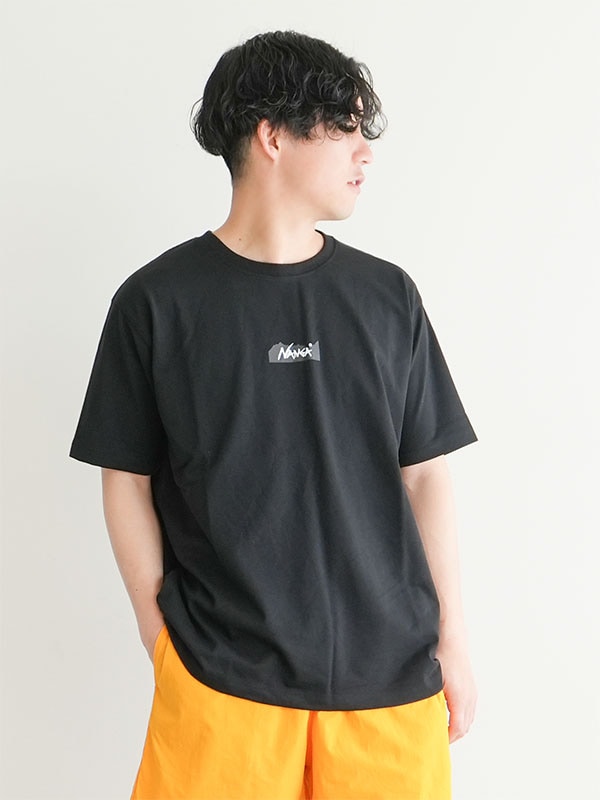 【SALE 10%OFF】NANGA(ナンガ)ECO HYBRID MT LOGO TEE(エコハイブリットマウンテンロゴT)/メンズ半袖Ｔシャツ【メール便対応可】 [NW2211-1G208] セール