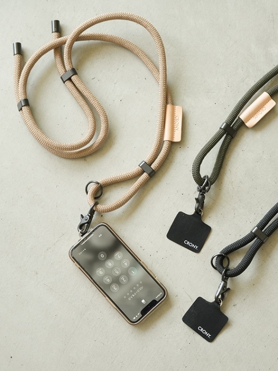 [CRS-00002]CRONY.(クルニー)Smartphone Strap 10mm(スマートフォンストラップ )