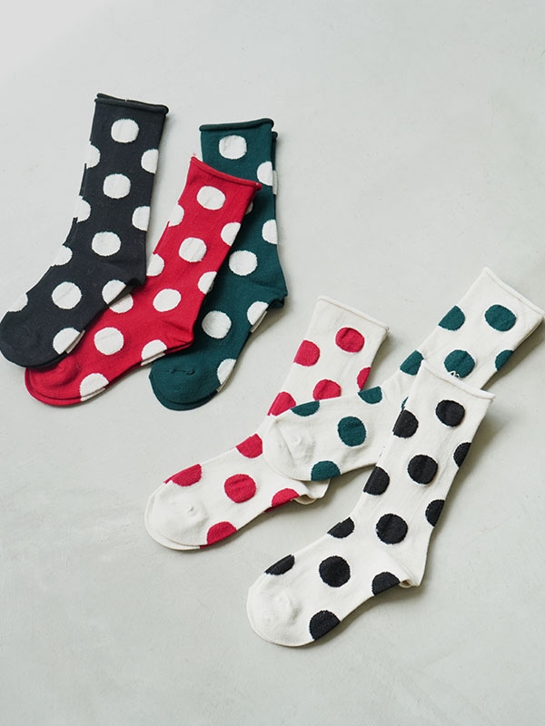 [P00463]prit(プリット)ドットソックス/靴下/レディース