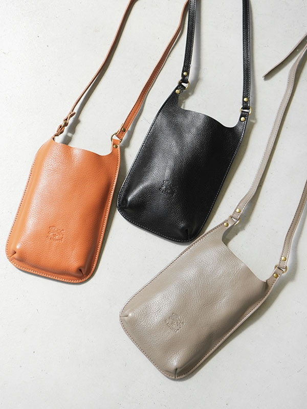 ◇【国内正規販売店】[54232305117]IL BISONTE(イルビゾンテ)ミニ クロスボディバッグ/ 2023 AUTUMN WINTER COLLECTION