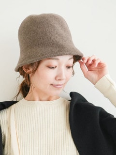 【SALE 50%OFF】[572q803q] OTTO(オットー) メリノウール帽子/ハット/ウール/秋冬 セール