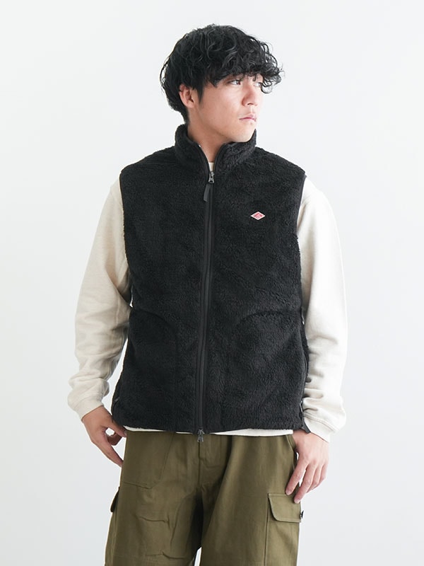 20%OFF】◇[DT-A0177HPF]DANTON(ダントン) HIGH PILE ZIP STAND COLLAR 