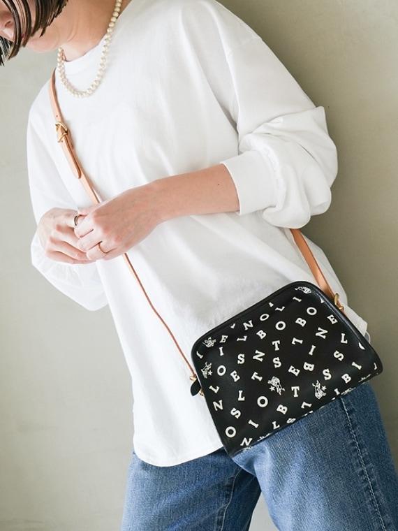 ◇【国内正規販売店】[54232308111]IL BISONTE(イルビゾンテ) 2023 AUTUMN WINTER COLLECTION CROSS BODY BAG クロスボディバッグ ショルダー