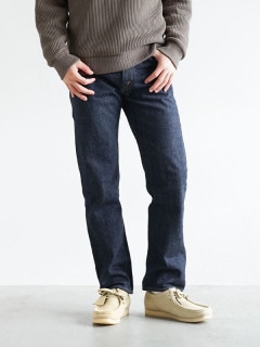 orSlow(オアスロウ) 107 IVY FIT SELVEDGE DENIM ONE WASH アイビーフィットセルビッチワンウォッシュ ジーンズ ジーパン メンズ [01-0107-81]