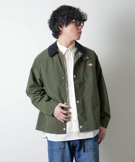 ◇ DANTON(ダントン) カバーオールジャケット メンズ ライトアウター ハンチングジャケット ショート丈 ブランド [DT-A0467NTF]