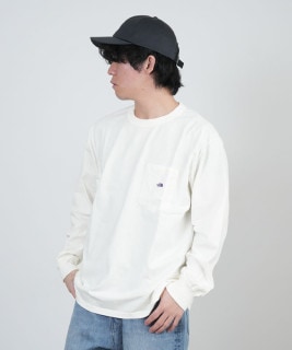 【SALE 30%OFF】◇THE NORTH FACE PURPLE LABEL(ザ・ノース・フェイス パープルレーベル) 7oz Long Sleeve Pocket Tee 7オンスロングスリーブポケットTシャツ セール [NT3365N]