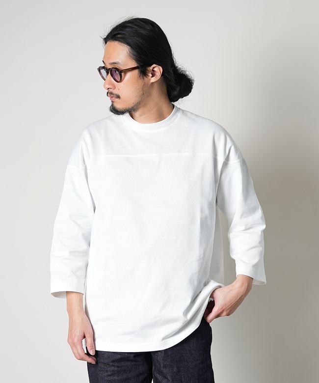 [1124-21206]SCYE(サイ) Cotton Jersey Football Tee コットンジャージーフットボールTee