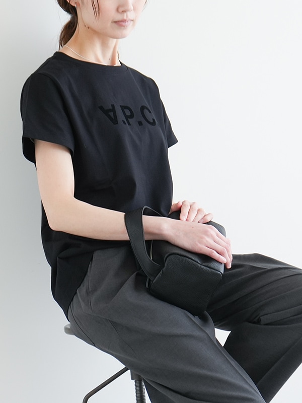 【国内正規販売店】A.P.C.(アー・ペー・セー)VPC カラーTシャツ/半袖/トップス/クルーネック [25082196791]