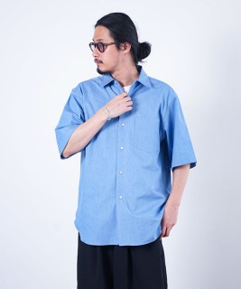 【SALE 30%OFF】[bROOT24S5]blurhms ROOTSTOCK(ブラームスルーツストック) Short-sleeve Shirt ショートスリーブシャツ メンズ トップス  セール