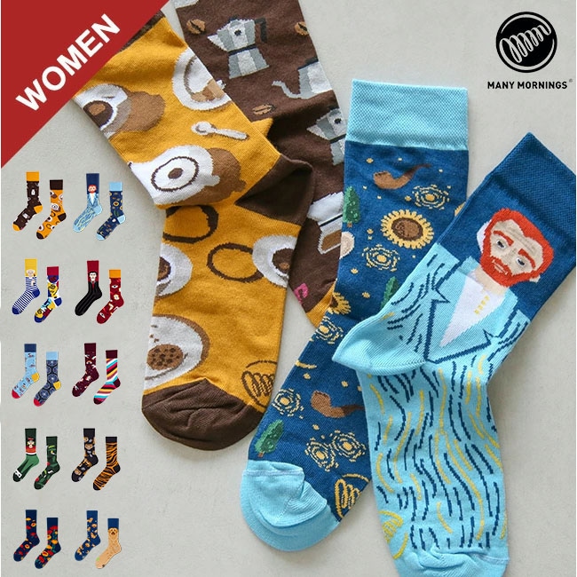 【SALE 50%OFF】MANY MORNINGS(メニーモーニングス) Regular Socks(レギュラーソックス) セール [MY071001/26/97/98]