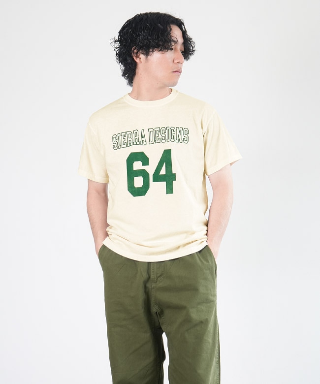 [sier2302]GOOD ON (グッドオン) GOOD ON AND SIERRA DESIGNS 64 S/S TEE グッドオン×シェラデザイン64プリントTシャツ メンズ 半袖 【メール便対応可】