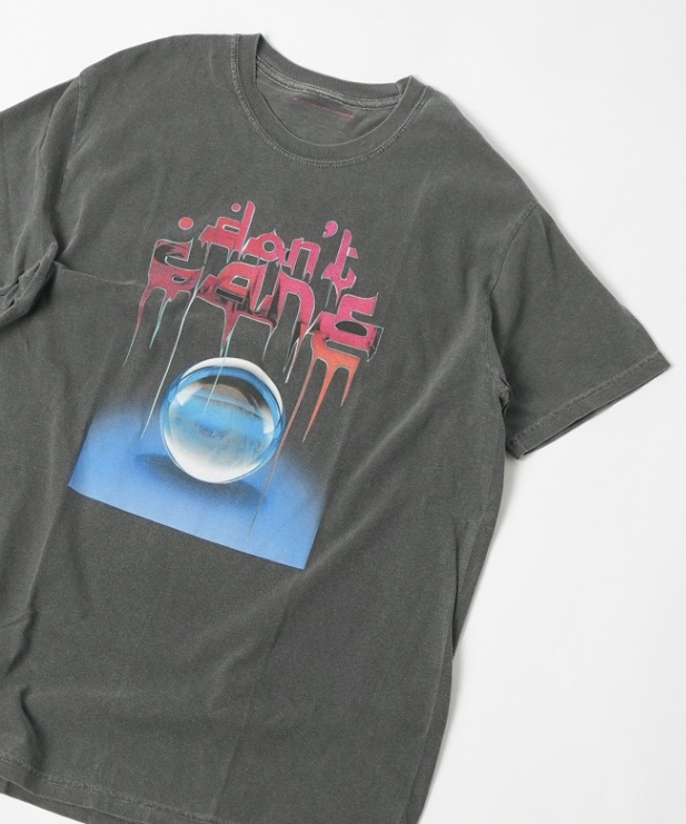 DON'T CARE(ドントケアー) SHORT SLEEVE T-SHIRT BLACK ショート