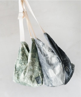 【SALE 50%OFF】[HB-BG4302]hobo(ホーボー) AZUMA SHOULDER BAG M COTTON NYLON RIPSTOP CAMO TIE-DYED セール