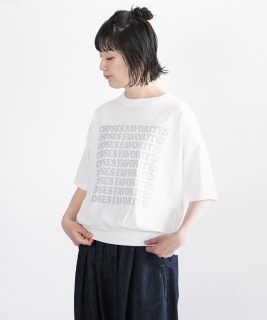 DANA FANEUIL(ダナファヌル) 度詰め丸胴天竺 プリント カットソー ＜CHOSES FAVORITES＞ Tシャツ [D-5624206]