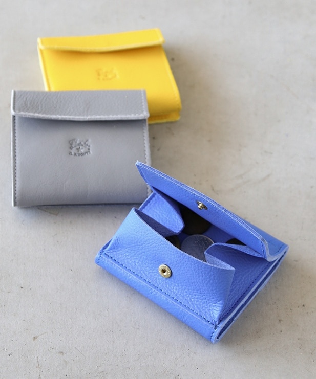 ◇【国内正規販売店】[54242305841]IL BISONTE(イルビゾンテ) 2024 SPRING SUMMER/ウォレット 二つ折り財布