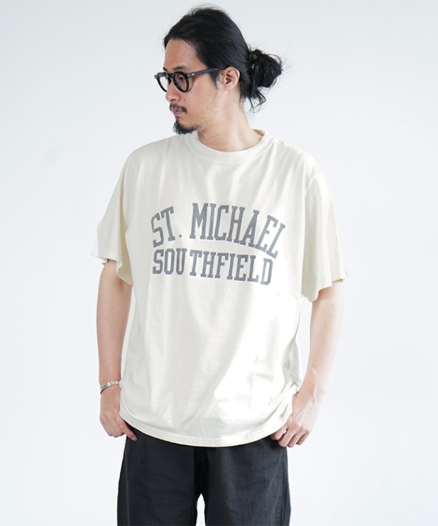 [RN26349126]REMI RELIEF(レミレリーフ) HARD SP加工 20/天竺レギュラーT  ST.MICHAEL SOUTHFIELD