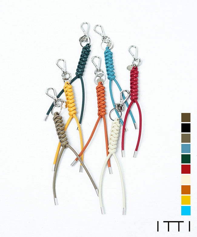 【ギャランティーカード付属】 ITTI(イッチ)CRISTY SNAKE KNOT CHARM クリスティ スネークノットチャーム レザーチャーム [ITTI-GOODS-063]