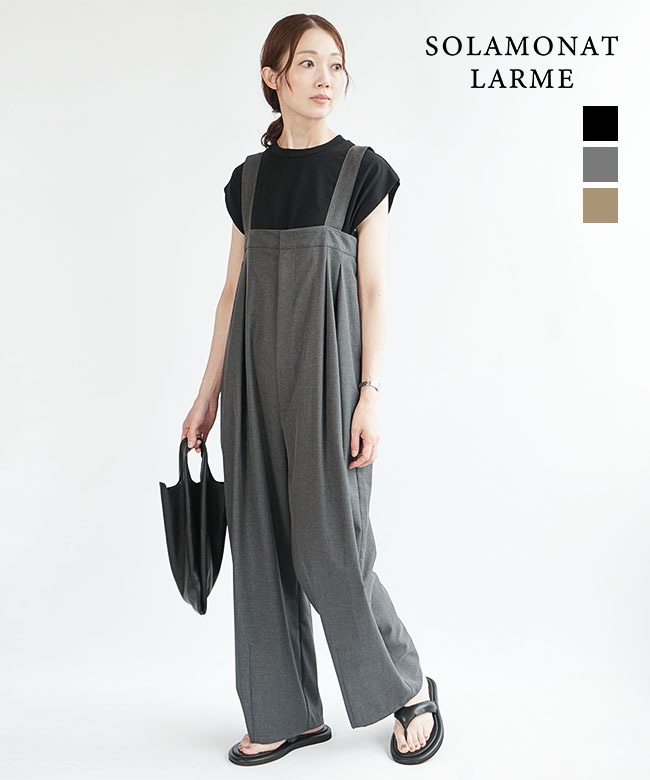 ◇SOLAMONAT LARME(ソラモナラーム) サロペットパンツ オーバーオール