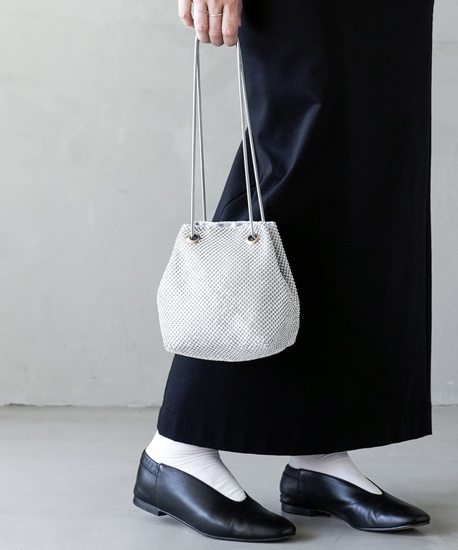 196486]VELETTO(ベレット) ラインストーンミニショルダーバッグ