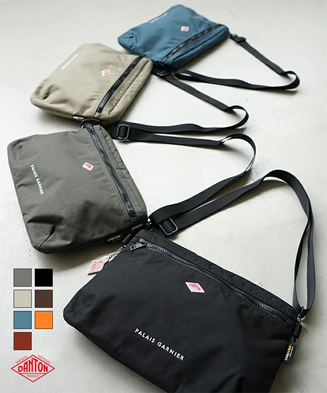 ◇DANTON(ダントン)CORDURA CANVAS SHOULDER POUCH/コーデュラキャンバスショルダーポーチ バッグ [PALAIS GARNIER]