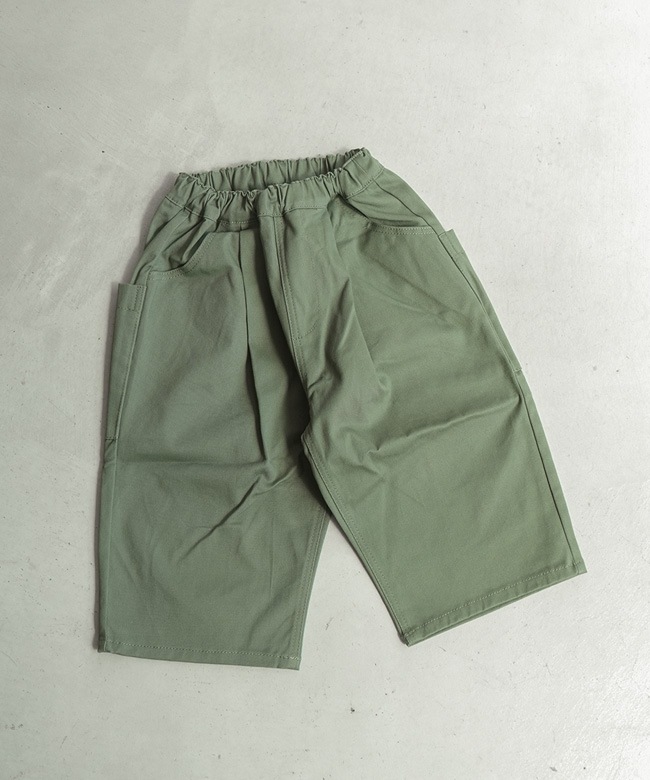 【SALE 30%OFF】[P421024]p.premier(ピードットプルミエ)/F.O.KIDS(エフオーキッズ) ゆるシルエットのワイドタックパンツ/90/100/110/120/130/140 [2412p] セール