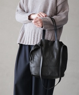 【保存袋付き】Morphee(モルフェ)3WAY MIDIUM TOTE(SHORT) 3way ミディアムトート ハンドバッグ ショルダーバッグ [ms-blk-1]【付属品あり】