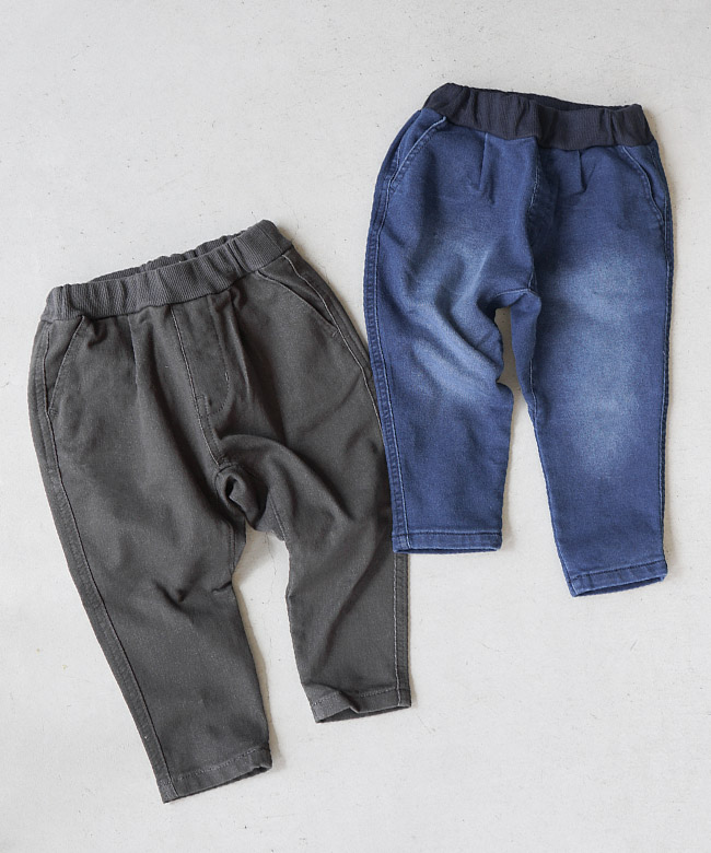 【SALE 30%OFF】[R421104]F.O.KIDS(エフオーキッズ) やわらかすぽ軽タックパンツ 10分丈 90・100・110・120・130・140・150サイズ [2412p] セール