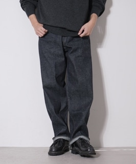 gold(ゴールド) RECYCLED WASTE SUVIN COTTON YARN 11.5oz. DENIM 5POCKET WIDE PANTS メンズ デニムパンツ ジーンズ ジーパン [GL42472A]