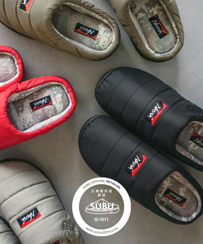 【正規販売店】[NA2443-3E105]【保存袋付き】SUBU(スブ)×NANGA(ナンガ) AURORA TEX WINTER SANDAL オーロラテックスウィンターサンダル 正規品