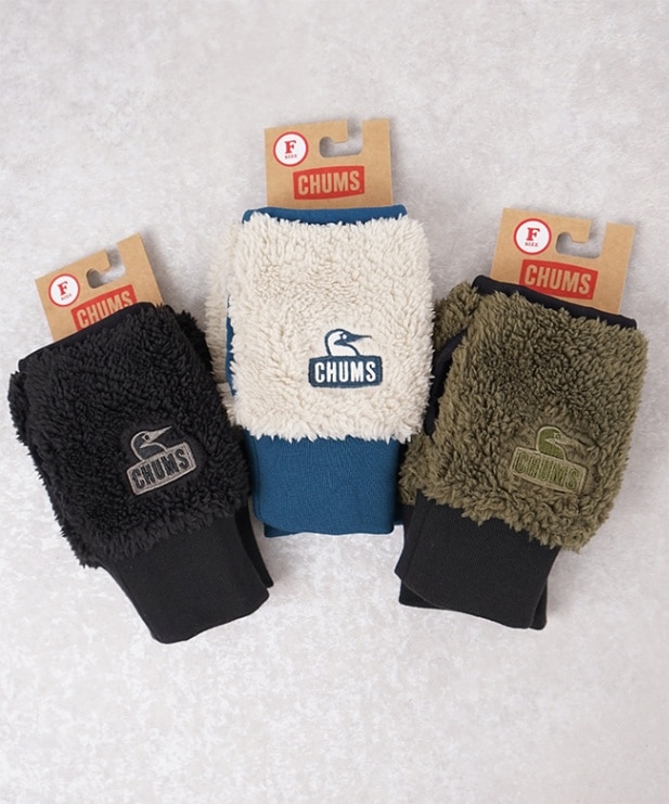 【SALE 50%OFF】[CH09-1337]CHUMS(チャムス)  Bonding Fleece Cuff Gaiter ボンディングフリースカフゲイター 手袋 ミトン [2412p] セール