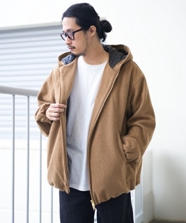 【SALE 50%OFF】[OFC-29]ONE fifth(ワンフィフス) ROLL ロール アクティブパーカー メンズ ライトアウター ウールアウター ブルゾン ジャンパー セール