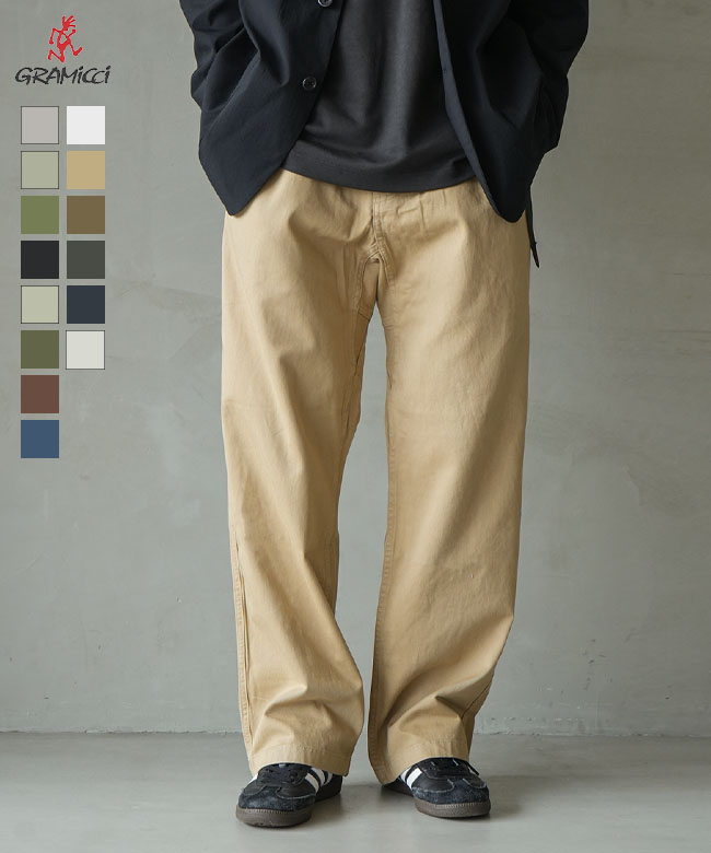 GRAMICCI(グラミチ) GAMICCI PANT STRAIGHT FIT グラミチパンツ ストレートフィット メンズ ボトムス パンツ イージーパンツ ワイドパンツ クライミングパンツ [G116-OGT]