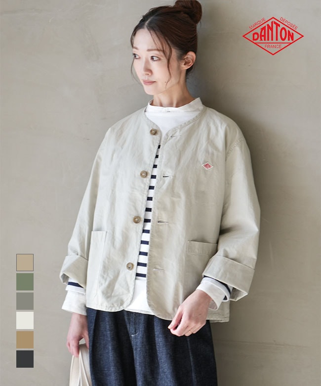 【しぷ】DANTON カラーレスジャケット トープ 40 000000024809_CaTRSn5.jpg