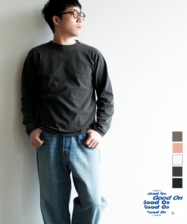 [GOLS-802] GOOD ON(グッドオン) ロングスリーブクルーＴシャツ