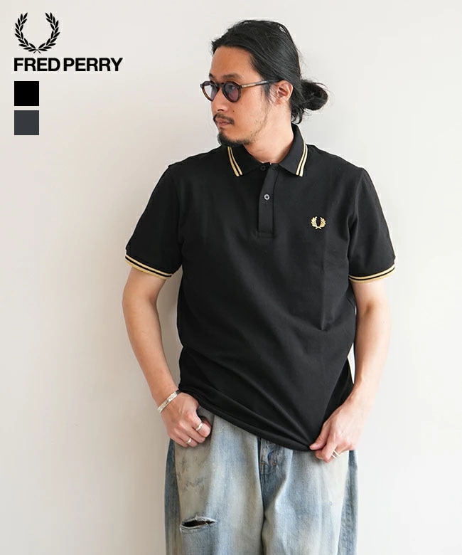 FRED PERRY(フレッドペリー) TWIN TIPPED FRED PERRY SHIRT ツインティップドフレッドペリーシャツ メンズ トップス ポロシャツ 半袖 定番 ロングセラー [M12]