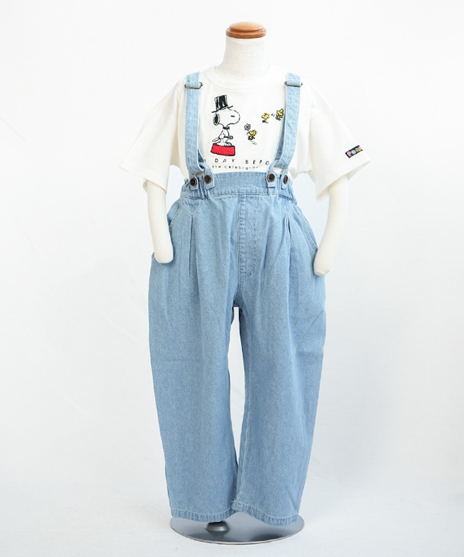 [P221025]p.premier(ピードットプルミエ)/F.O.KIDS(エフオーキッズ)ワイドタック2WAYサスペンダーパンツ