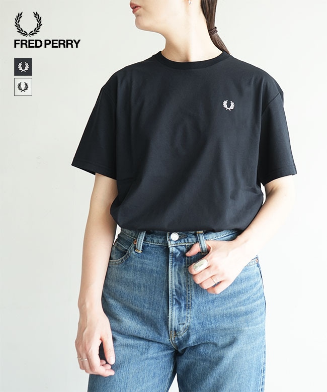 FRED PERRY(フレッドペリー) Crew Neck T-Shirt クルーネックTシャツ【メール便対応可】 [G1142]