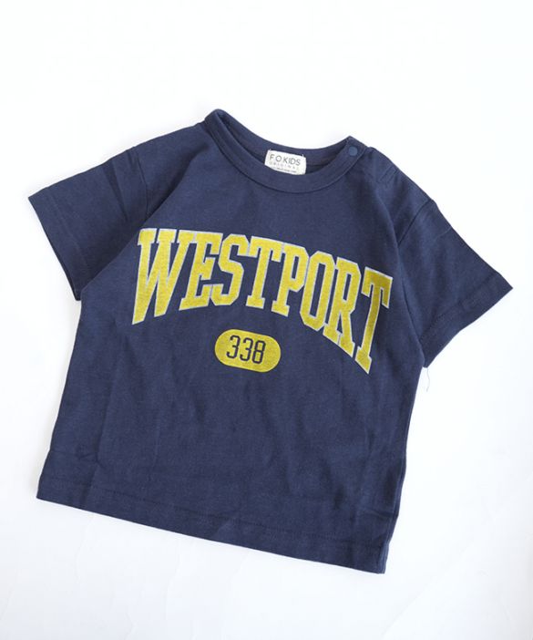 [R207145]F.O.KIDS(エフオーキッズ) カラバリグラフィックTシャツ 半袖 トップス 90・100・110・120・130・140・150サイズ 【メール便対応可】