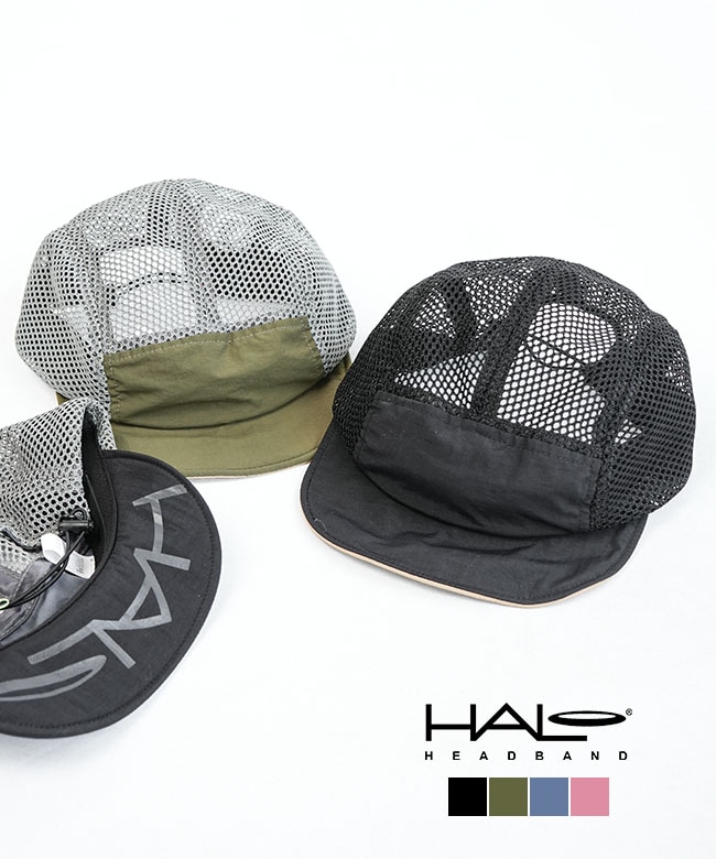 HALO(ヘイロ) HALO trail2 ヘイロ トレイル2 メッシュ キャップ 帽子 パネルキャップ [H0039AB/H0039KH/H0039BL/H0039AL]