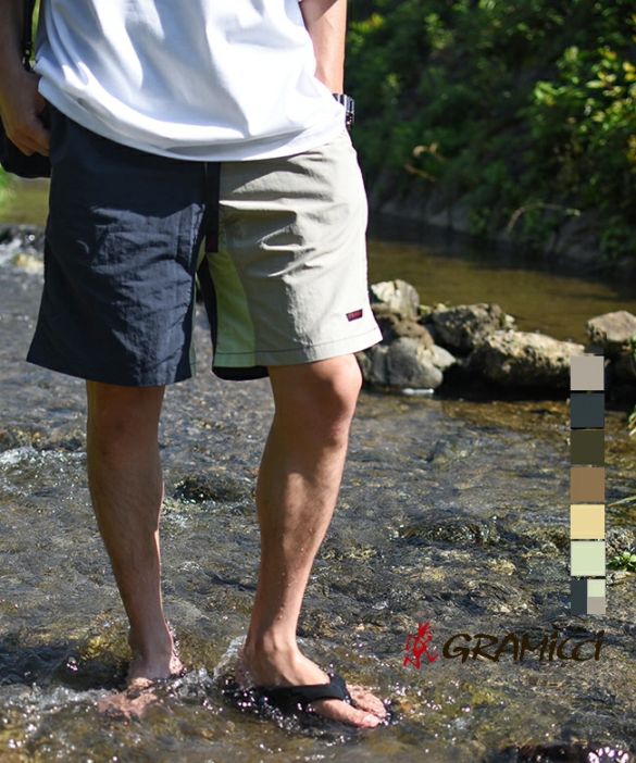 【SALE 30%OFF】[G4SM-P146]GRAMICCI(グラミチ) NYLON PACKABLE G-SHORT ナイロンパッカブル Gショーツ ショートパンツ